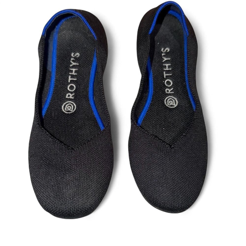 Rothy-s Women's Black and Grey Loafers